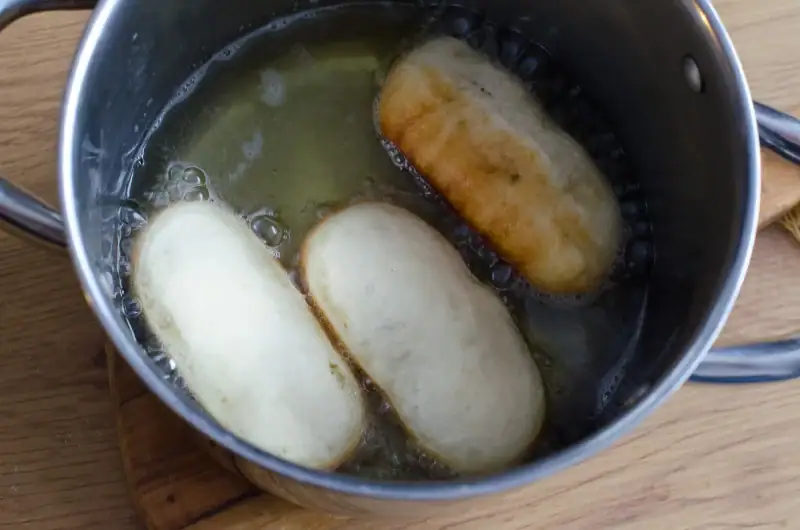 Smažené orechové pirôžky