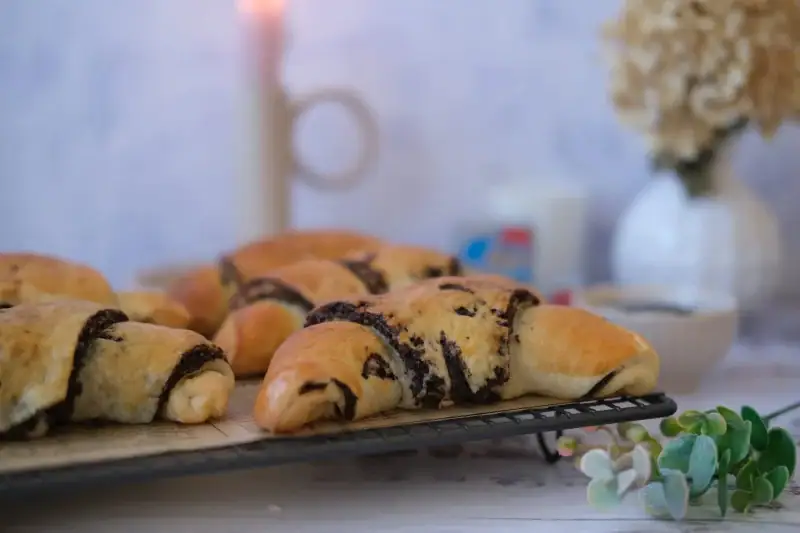 Makové croissanty
